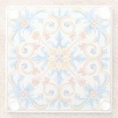 Frühling auf Sardinien Glasuntersetzer (Rückseite)