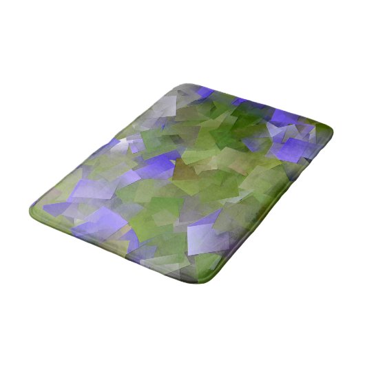 Frühling...... Badematte (Schrägansicht)