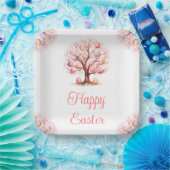 Frühling Baum Ostereiersuche Pappteller (Party)