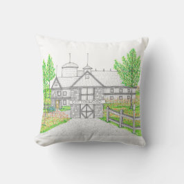 Frühling Baumwollfarm 16x16 Kissen