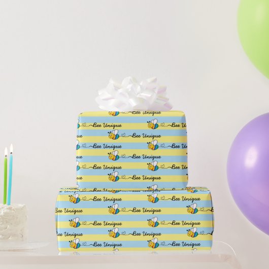 Frühling Biene Einzigartig Autismus Bunt Neurodive Geschenkpapier (Partygeschenke)