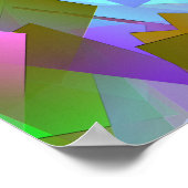 Frühling bis Sommer Palette.... Poster (Ecke)