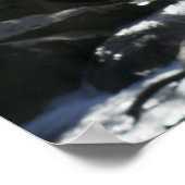 Frühling Blätter am Kleinen Taubenfluss Poster (Ecke)