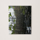 Frühling Blätter am Kleinen Taubenfluss Puzzle (Vertikal)