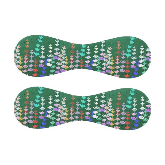 Frühling, blühend, modern, Muster, glücklich, farb Baseball (Paneele)