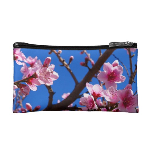 Frühling blüht doppelseitig kosmetiktasche (Vorderseite)