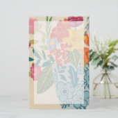 Frühling blüht I Briefpapier (Stehend Vorderseite)