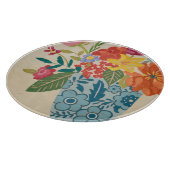 Frühling blüht I Schneidebrett (Ecke)