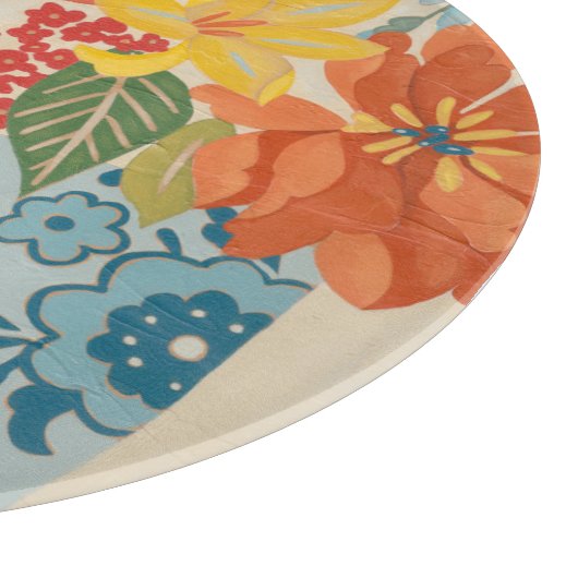 Frühling blüht I Schneidebrett (Ecke)