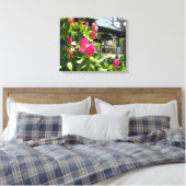 Frühling blüht in der Hütte City - Martha's Vineya Leinwanddruck (Insitu (Schlafzimmer))