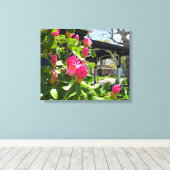 Frühling blüht in der Hütte City - Martha's Vineya Leinwanddruck (Insitu (Holzboden))