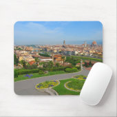 Frühling blüht in Florenz Mousepad (Mit Mouse)