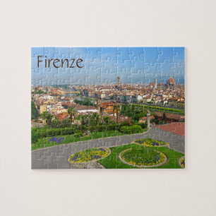 Frühling blüht in Florenz Puzzle