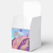 Frühling blüht Landschaft Geschenkschachtel (Geöffnet)