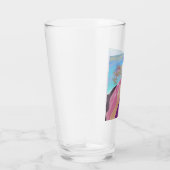 Frühling blüht Landschaft Glas (Rechts)