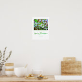 "Frühling blüht" Plakat (Küche)