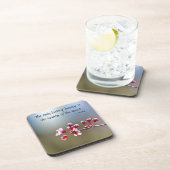 Frühling blüht Schönheit Untersetzer (Rechte Seite)