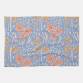 Frühling blüht Singrün Geschirrtuch (Horizontal)