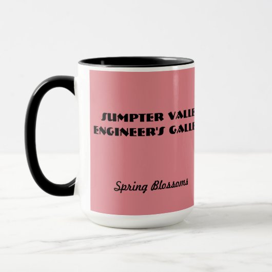 Frühling blüht Tasse (Links)