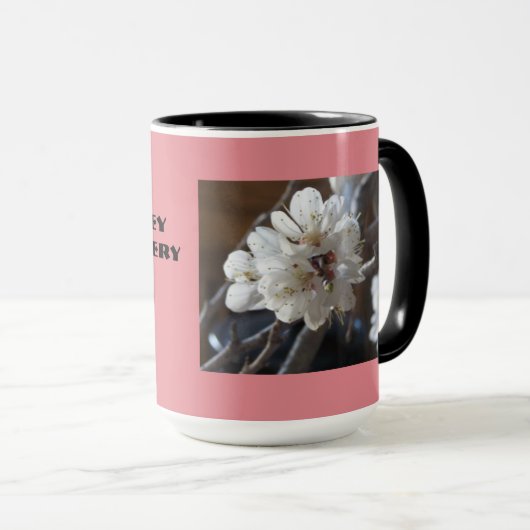 Frühling blüht Tasse (VorderseiteRechts)