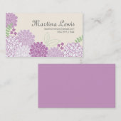 Frühling blüht Telefonkarte Telefonnummerkarte (Vorne/Hinten)