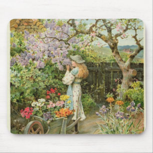 Frühling blüht, von den Birnen Annual, 1902 Mousepad