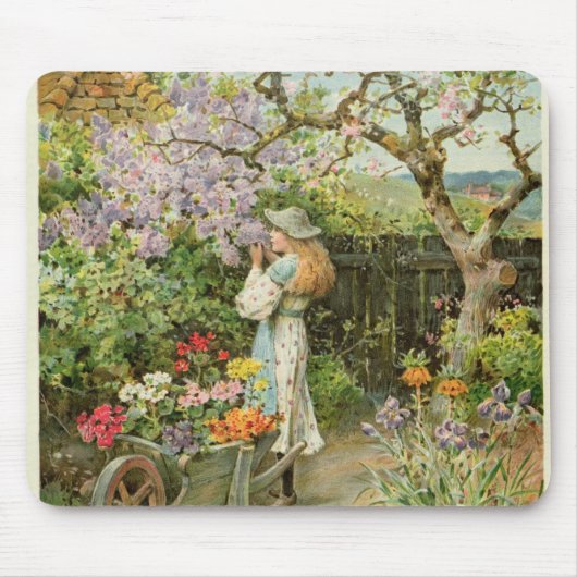 Frühling blüht, von den Birnen Annual, 1902 Mousepad (Vorne)