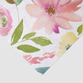 Frühling Blumen Bunt Fröhlich Vielzweck Seidenpapier