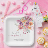 Frühling Boho Garten Blumen Baby in Blüte Pappteller (Party)