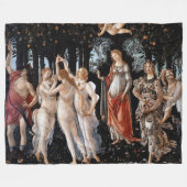 Frühling Botticelli Fleecedecke (Vorderseite (Horizontal))