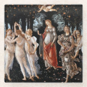 Frühling Botticelli Glasuntersetzer (Vorderseite)