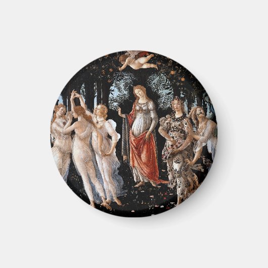 Frühling Botticelli Magnet (Vorne)