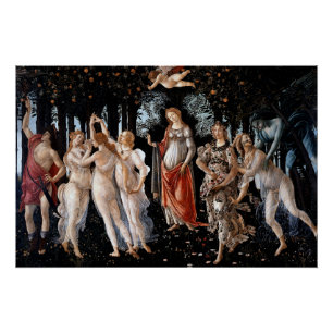 Frühling Botticelli Poster