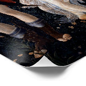 Frühling Botticelli Poster (Ecke)
