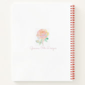 Frühling bujo Spiralblock Notizblock (Rückseite)