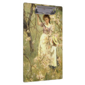 Frühling, c.1880 klemmbrett (Rechts)