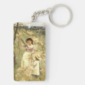 Frühling, c.1880 schlüsselanhänger (Rückseite)