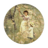 Frühling, c.1880 schneidebrett (Vorderseite)