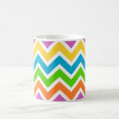 Frühling Chevron Kaffeetasse (Mittel)
