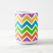 Frühling Chevron Kaffeetasse (Mittel)