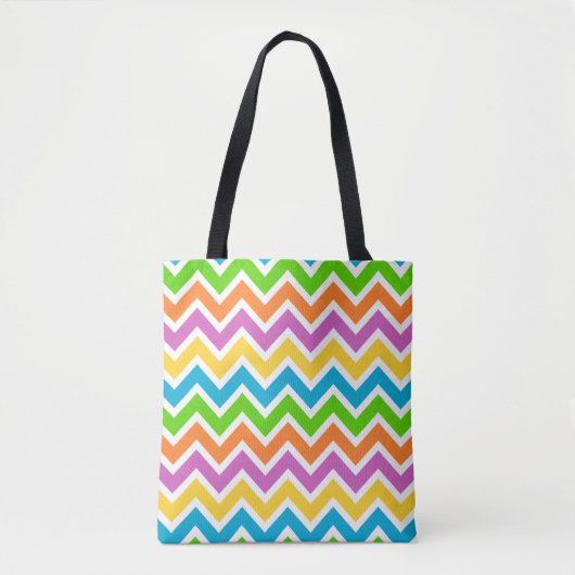 Frühling Chevron-Tasche Tasche (Vorderseite)