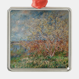 Frühling Claude Monets , 1880-82 Ornament Aus Metall