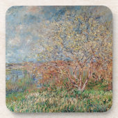 Frühling Claude Monets | Untersetzer (Vorderseite)