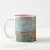 Frühling Claude Monets | Zweifarbige Tasse (Links)