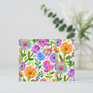 Frühling das ganze Jahr Postkarte