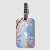 Frühling des Fuji-Mountain| Kawaguchiko See-| in Gepäckanhänger (Vorderseite Vertikal)