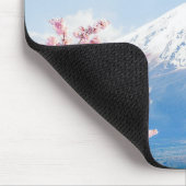Frühling des Fuji-Mountain| Kawaguchiko See-| in Mousepad (Ecke)