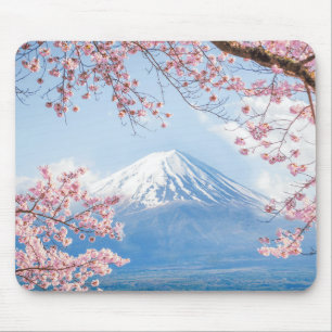 Frühling des Fuji-Mountain  Kawaguchiko See-  in Mousepad