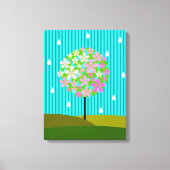 Frühling - Die vier Jahreszeiten Leinwanddruck (Vorderseite)