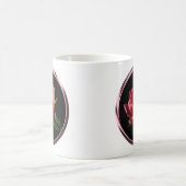 Frühling Doppelblut Tulip Kaffee Cup Kaffeetasse (Mittel)